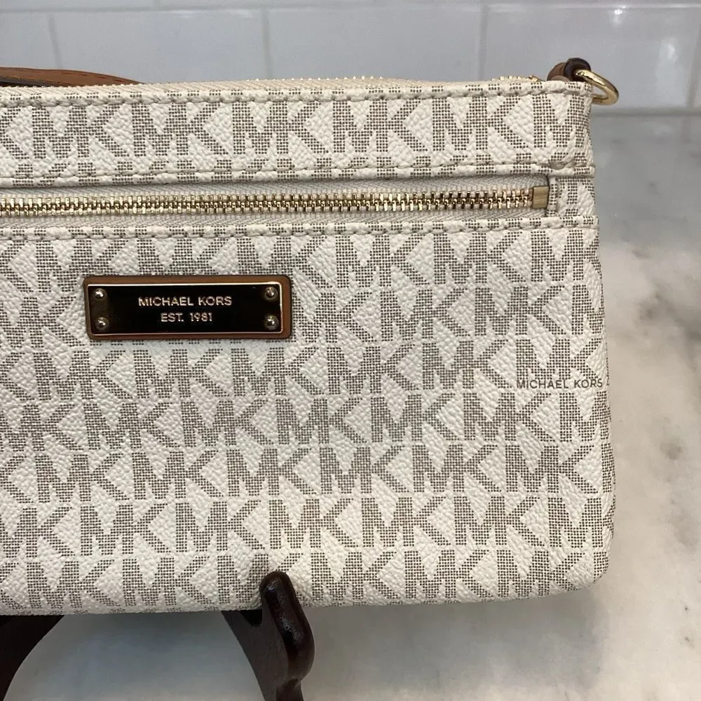 Michael Kors Bag Purse Handbag Mini Saffiano Leather Signature Logo Mini Bag